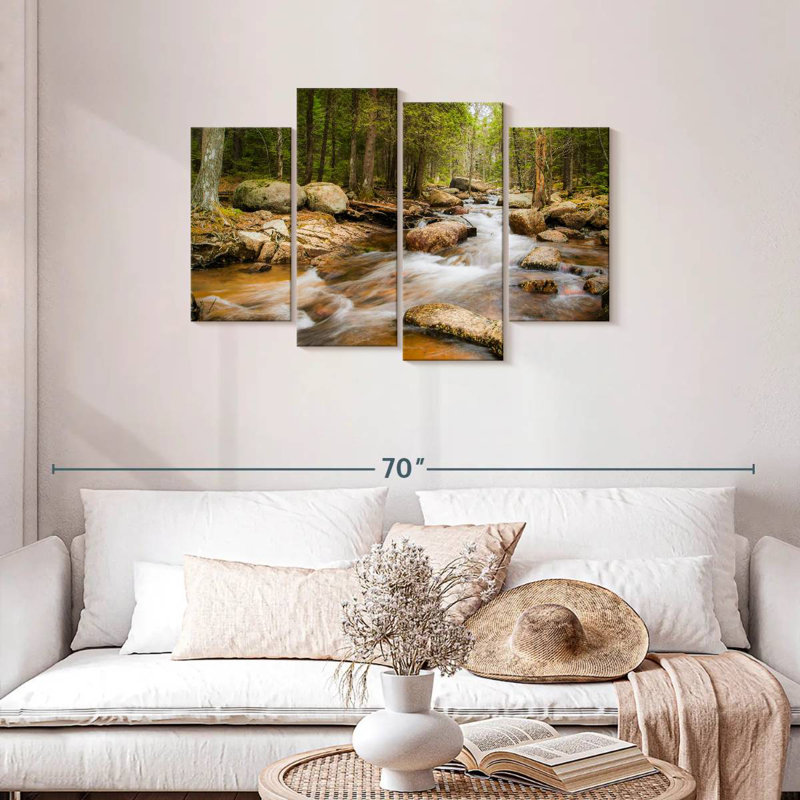 Alvord Acadia Spring Stream, 27" H x 43" W