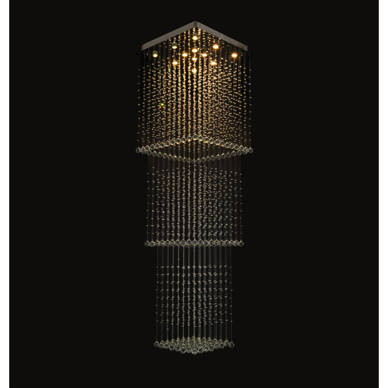Lustre en cristal 12 lumières Modern