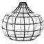 Lampe de table noire 20 po Pereira