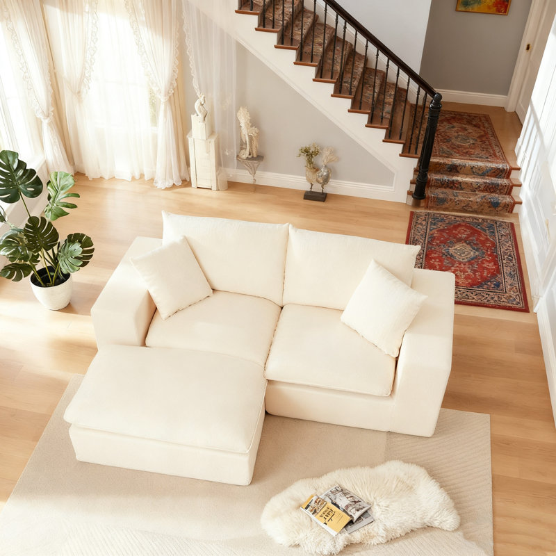 Canapé modulaire Modern, Chenille beige