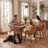 Chardee Tufted Upholstered Dining Chairs Faux Leather Waterproof Side Chair With Metal Frame-304930573