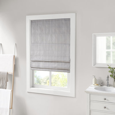 Store romain simple obscurcissant sans cordon Galen Basketweave