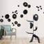 Art mural Natsu, noir-114195378