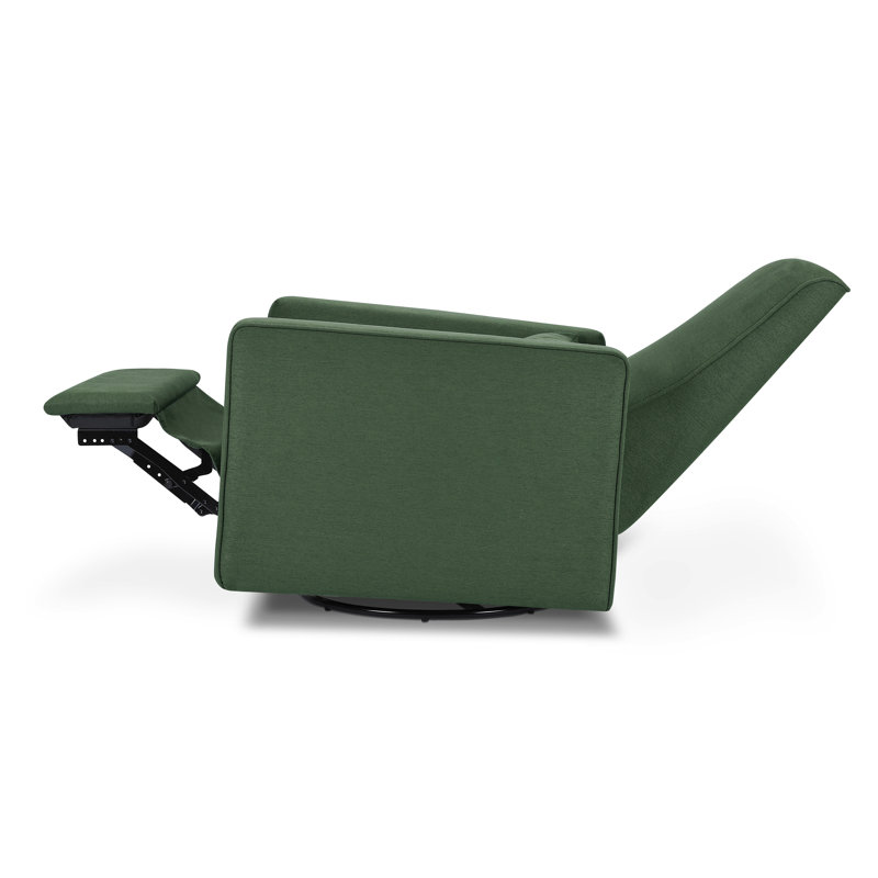 Piper Swivel Reclining Glider, Pine Green