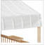 Lit cabane confortable de taille standard avec 2 grands tiroirs, une tablette latérale et une bande DEL pour le confort et la créativité des enfants.