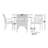 Brockport 4 - Person Patio Dining Set with Round Table , Sunbrella® Cushions Included