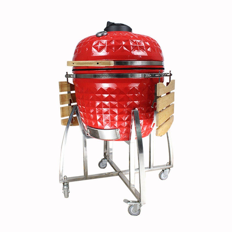 ComfortBilt Kamado Grill – Charcoal - 26" - Red