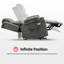 Upholstered Heated Massage Chair-601053717