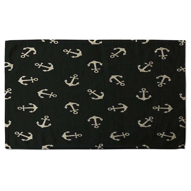 Regis Midweight Bath Towel, Black