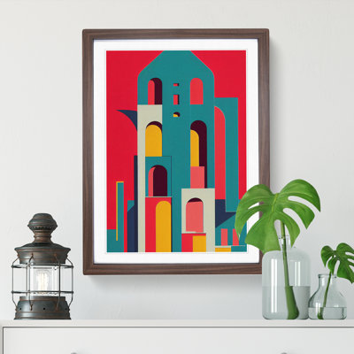 Bold Architecture No.2 Abstract - Wall Art