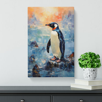 Penguin Impressionism - No Frame Print