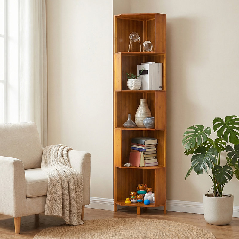 Présentoir de rangement en forme de A multifonctionnel, (3 tablettes) H 41,28 po x l 17,72 po x P 12,60 po