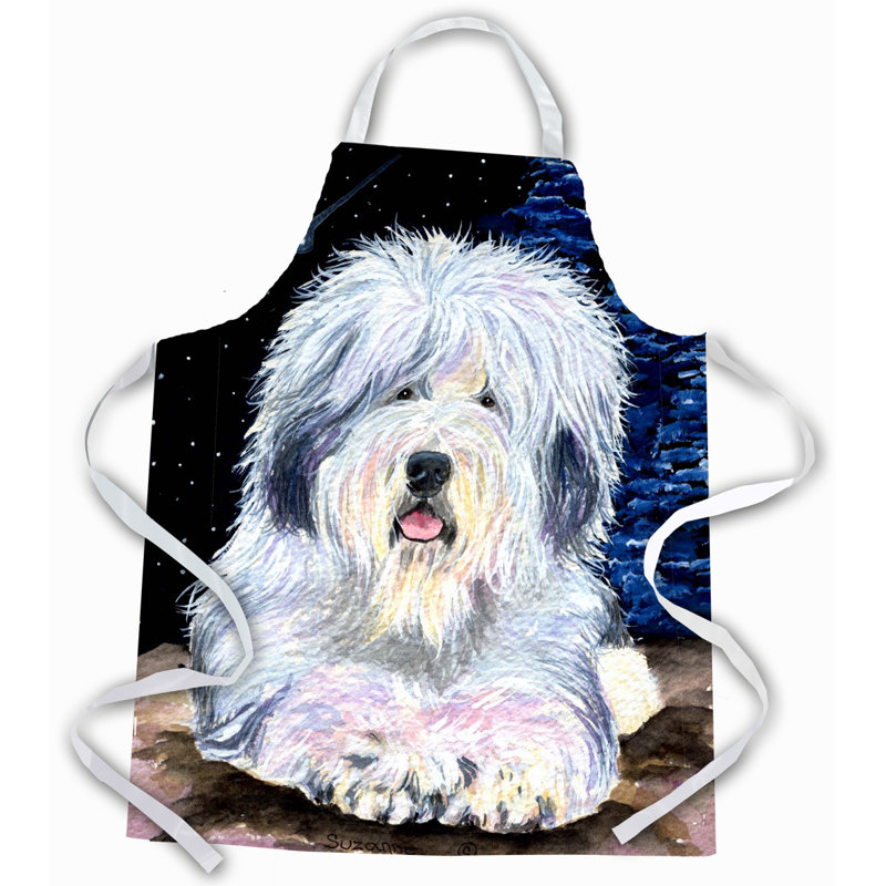 Tablier berger starry night old english