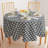 Ruggi Diamond Ogee Round Tablecloth-836894374