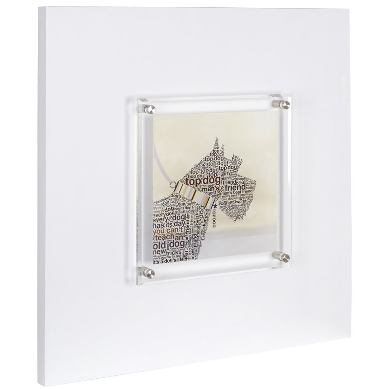 Single Picture Frame Painting on Plastic / Acrylic