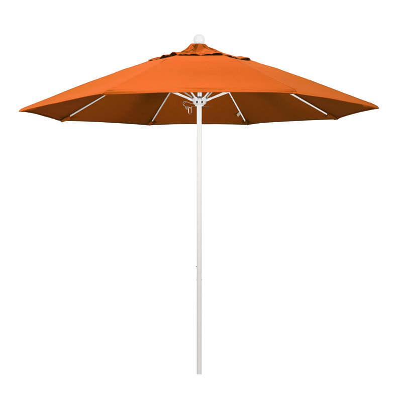 Parasol Hibo, Toile toscane performance, Blanc mat