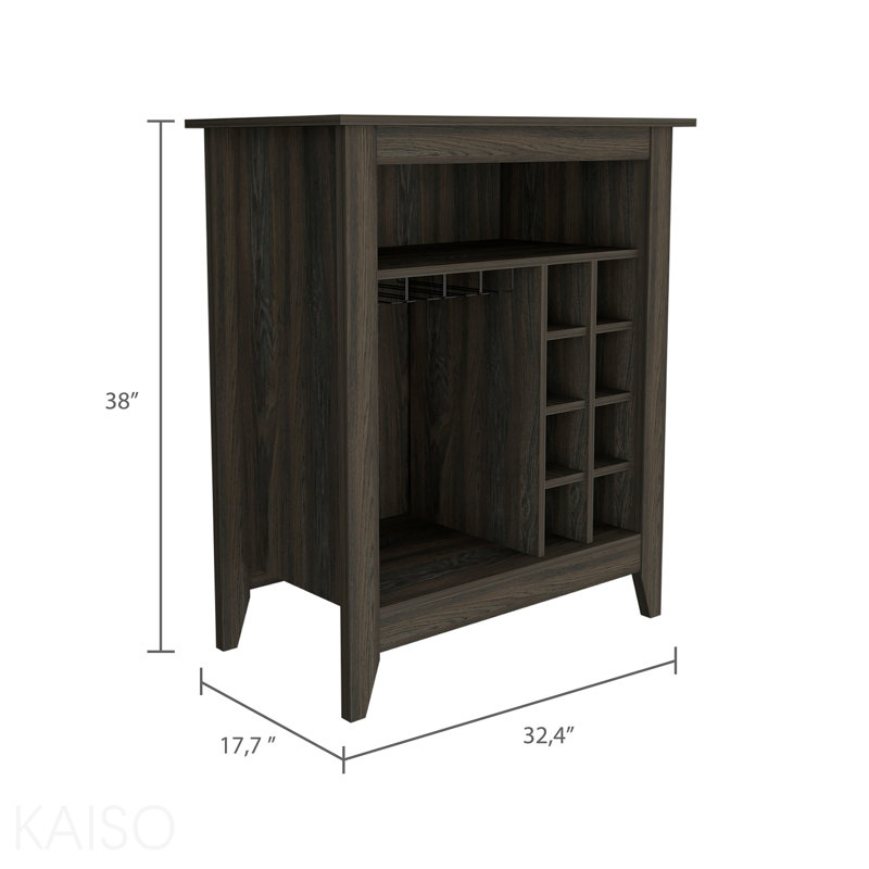 Armoire de rangement à 6 tablettes et 1 tiroir, Brown