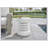 Modern 25-Inch Round Accent Table With Weather-Resistant Magnesium Oxide, Perfect For Indoor And Outdoor Use-1888461209
