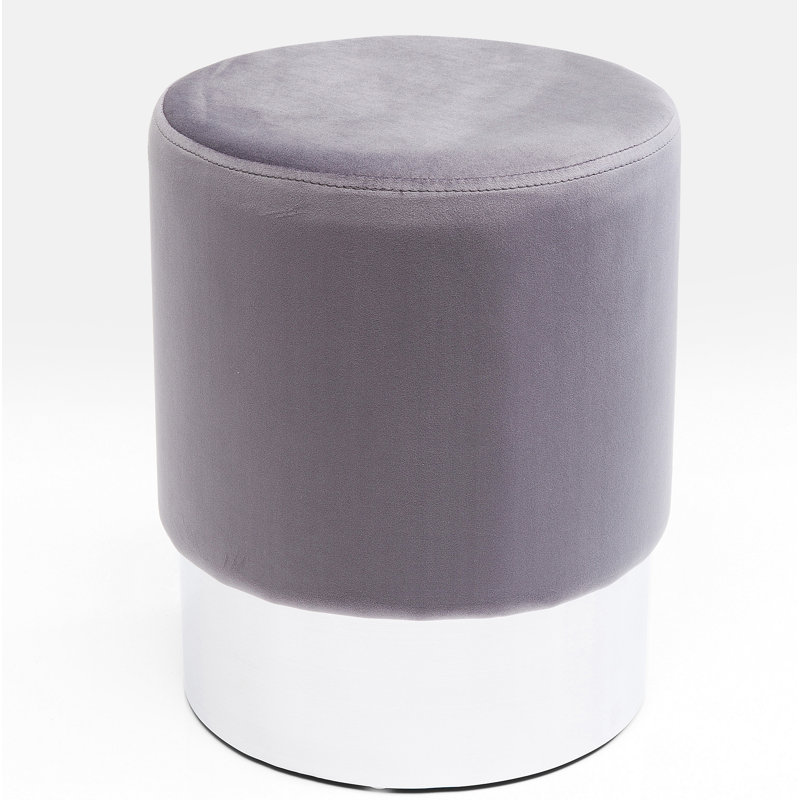 Stool Cherry 35cm, Light grey, White