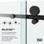 Elan E-class 48" W x 36" D x 82" H Sliding Frameless Shower Enclosure with 3/8" Clear Glass&Base-1175222834-1175222832