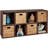 Bookshelf, 11in Display Storage System, Organizer w/ Removable Back Panels-505169657-505169658