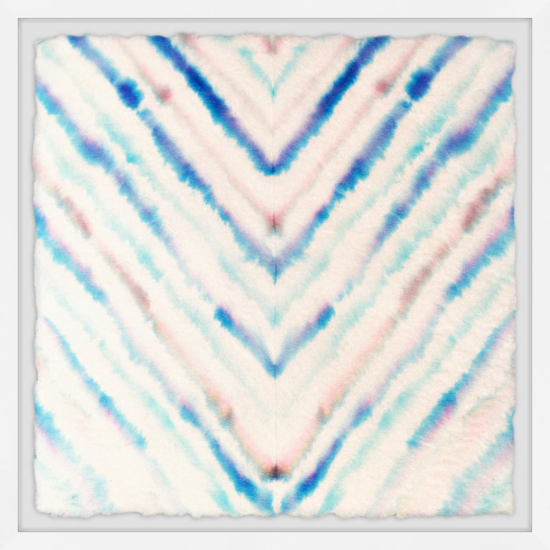 Optimal Trajectory - Single Picture Frame Painting, 51cm H x 51cm W x 3.81cm D