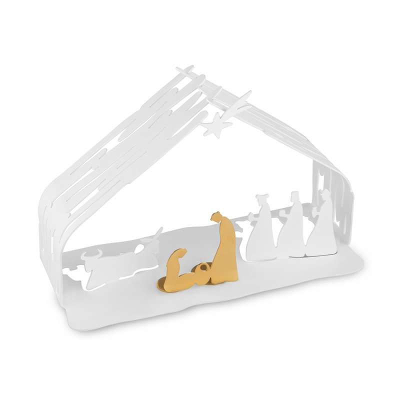 Bark Christmas Nativity Set, White
