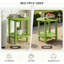  Table d'appoint Classic Classic, table de patio Adirondack à 2 niveaux-740383474