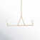 Mattia 2 - Light Dimmable Linear Chandelier