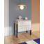 59cm W Laminate Bedside Table