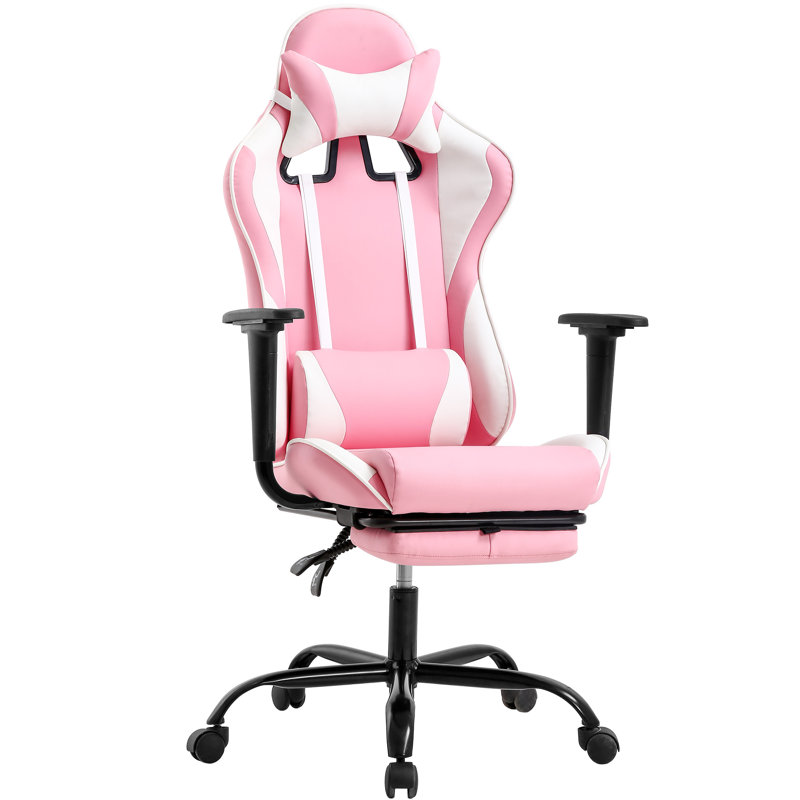 Fauteuil de jeu ergonomique en similicuir