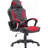 6 Vibrating Point Massage Computer Gaming Chair 5 Modes, Racing Style Heated Desk Chair Swivel Rolling Chair with Headrest, Red / Black