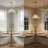 1-Light 15.8'' Single Cone Pendant Light with Ribbed Glass Shade-1528662737