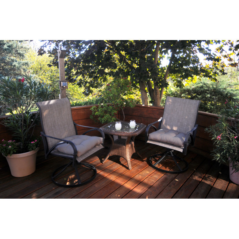 Coussin de siège intérieur / extérieur Patio D, Gris