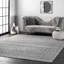 Tapis à motif géométrique marocain gris foncé Amanuel-1605536432