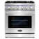 4 Piece Kitchen Package with Wine Refrigerator & 30" Freestanding Gas Range