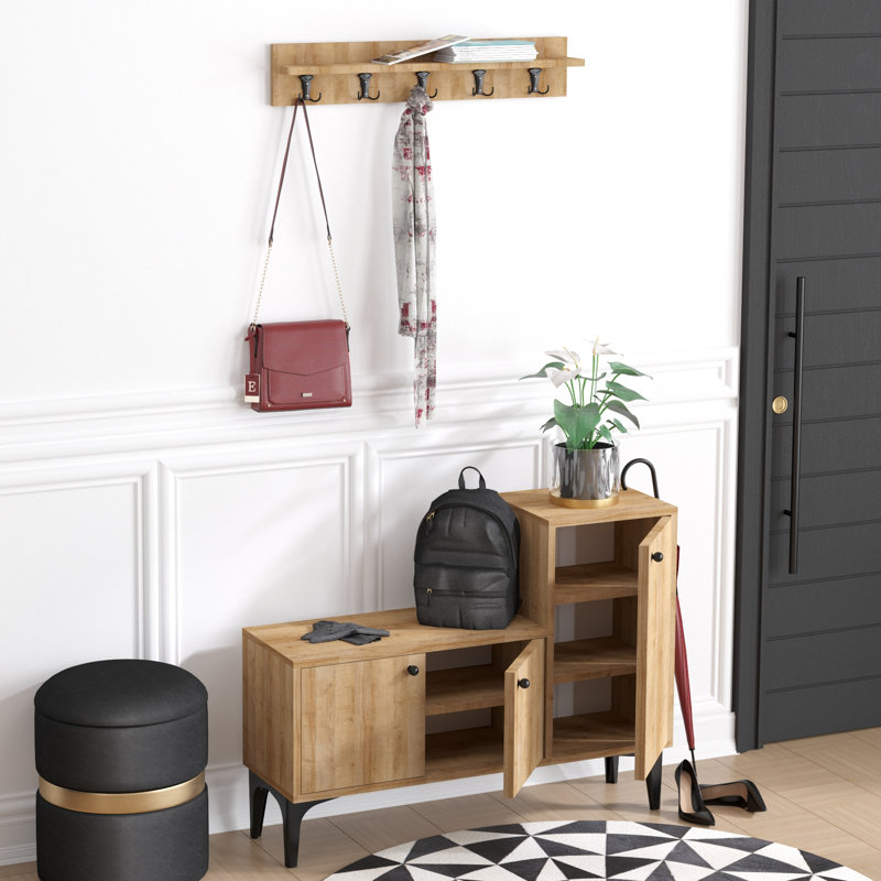 Fakenham Hall Tree with Shoe Storage
