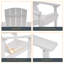 Chaise Adirondack en plastique Bergenfield-2052445308