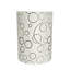 Abat-jour tambour en tissu 8 po