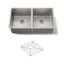 Strive 29-1/2 In. Undermount Double-Bowl Kitchen Sink