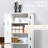 48.5" Style Pantry - White Cabinet With Black Hardware For A Contrasting Look Ample Space Kitchenware And More