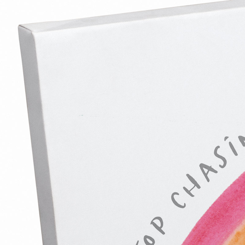 « never stop », art sur toile rainbows Kwong