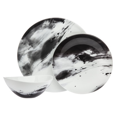 Felice Piece Porcelain China Dinnerware Set