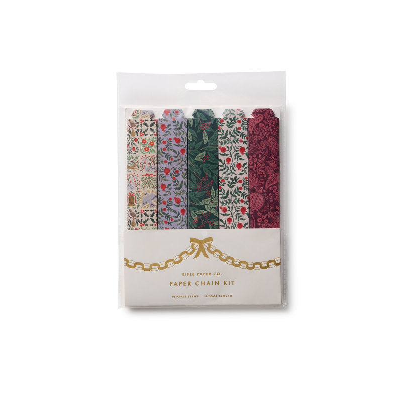 Ensemble de chaînes en papier Christmastide