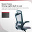 Chaise de bureau ergonomique en filet