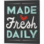 «Retro Diner Made Fresh Daily» par Michael Mullan, art mural sur toile-1098399749-1098399759-1098399758