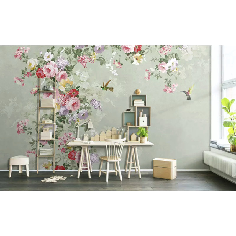 Papier peint amovible American Floral, L 9 po x l 15 po