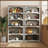 5 Shelf Standard Bookcase, Storage And Display Bookshelf-1239857925-1216474132