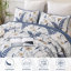 Ensemble de courtepointe 3 pièces à motif de fleurs en dégradé toutes saisons-122256860-122256857