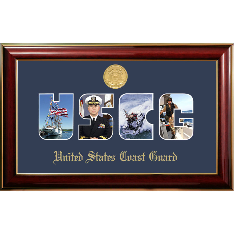 Coast Guard Collage Photo Classic Picture Frame